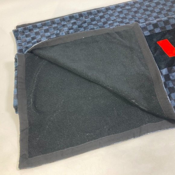 Authentic LOUIS VUITTON M73393 Damier Cobalt Cobalt Lace beach towel bath towel - Picture 13 of 13